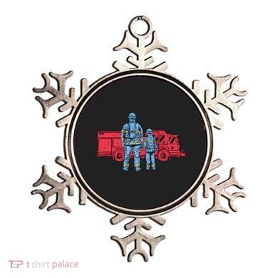 Firefighter Father And Son Ornament
