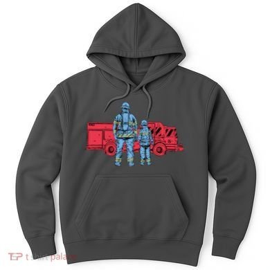 Firefighter Father And Son Hoodie