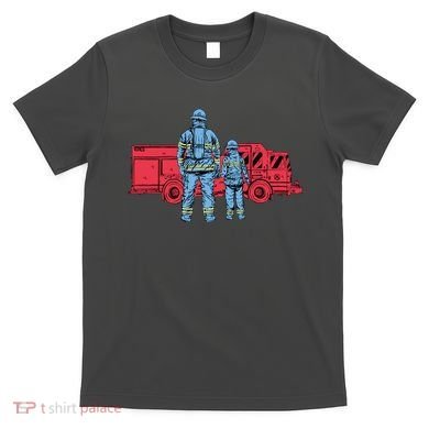 Firefighter Father And Son T-Shirt