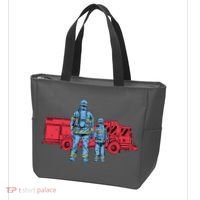 Firefighter Father And Son Tote Bag thumb 3