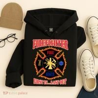 Firefighter First In Last Out Hoodie thumb 4