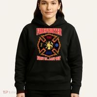 Firefighter First In Last Out Hoodie thumb 5