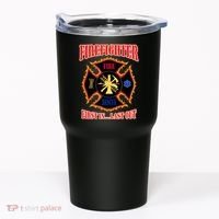 Firefighter First In Last Out Tumbler thumb 0