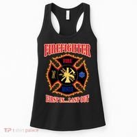 Firefighter First In Last Out Women's Tank Top thumb 0