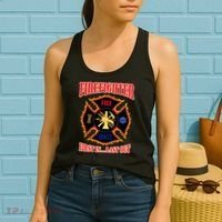 Firefighter First In Last Out Women's Tank Top thumb 2