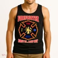 Firefighter First In Last Out Tank Top thumb 3