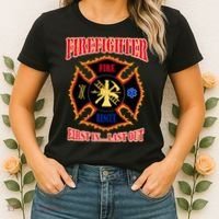 Firefighter First In Last Out Women's T-Shirt thumb 2