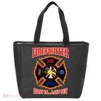 Firefighter First In Last Out Tote Bag thumb 0