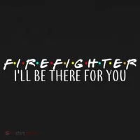 Firefighter ill Be There For You Bucket Hat thumb 4