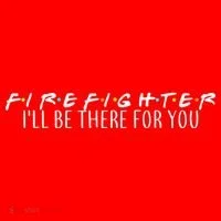 Firefighter ill Be There For You Doggie Tank thumb 4
