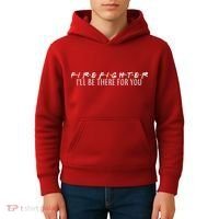 Firefighter ill Be There For You Kids Hoodie thumb 4