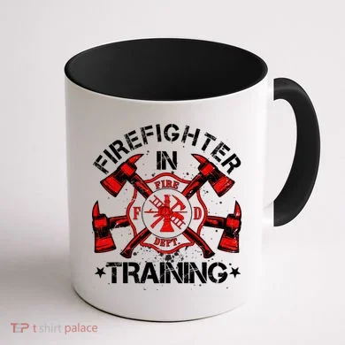 Firefighter In Training Coffee Mug back