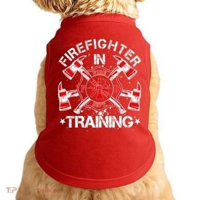Firefighter In Training Doggie Tank