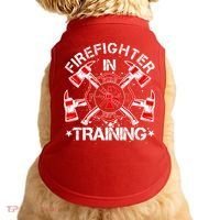 Firefighter In Training Doggie Tank thumb 0