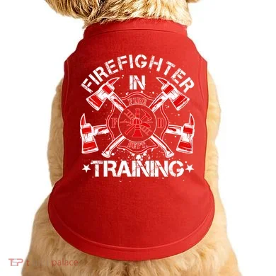 Firefighter In Training Doggie Tank