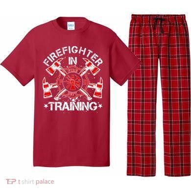 Firefighter In Training Pajama Set