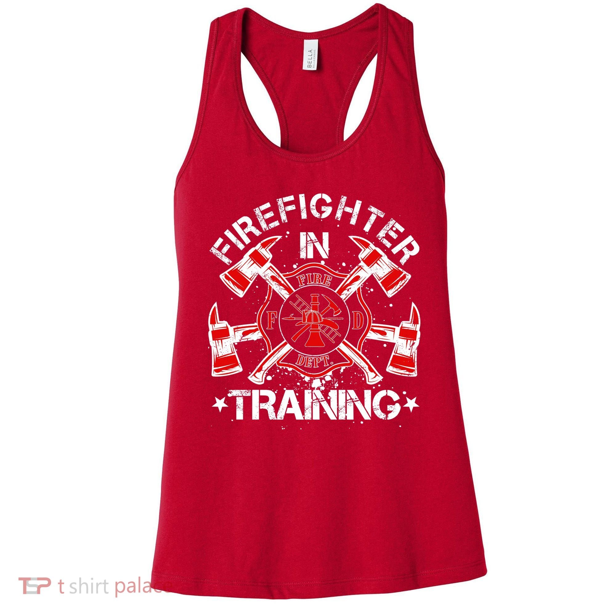 Firefighter In Training Women's Tank Top