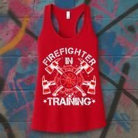 Firefighter In Training Women's Tank Top thumb 3
