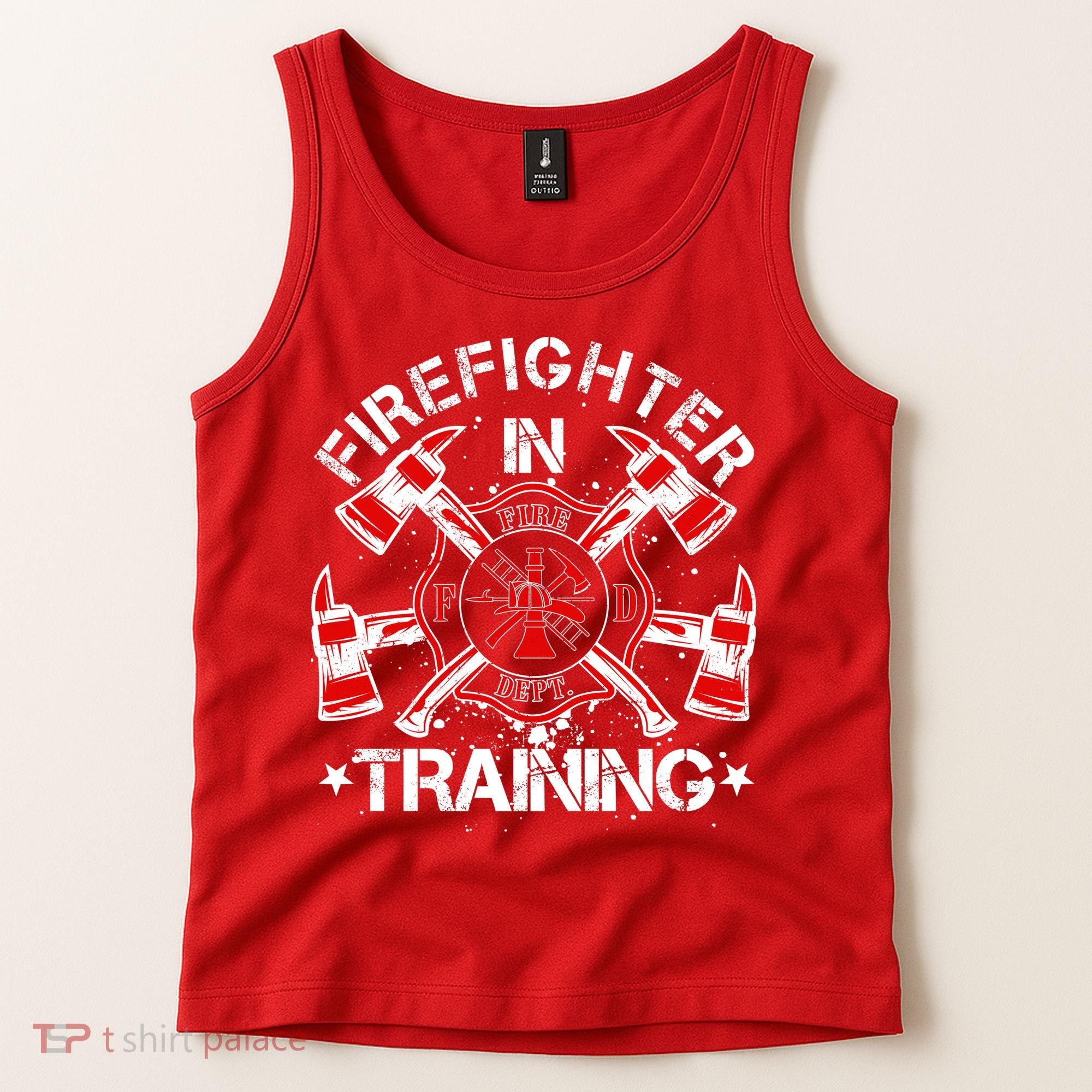 Firefighter In Training Tank Top