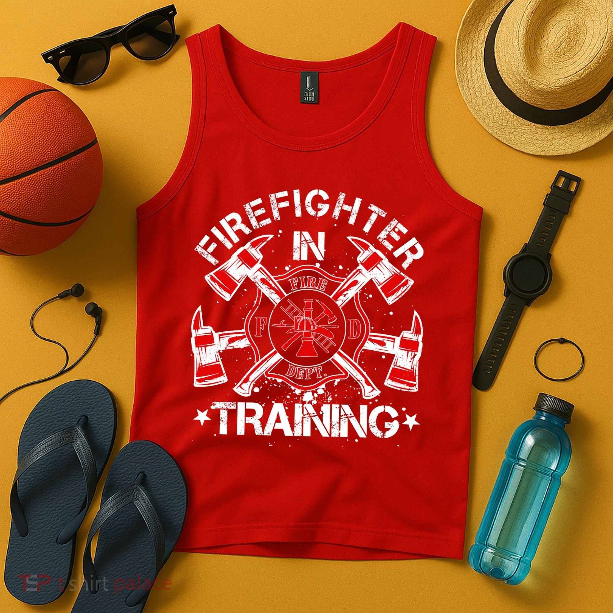 Firefighter In Training Tank Top