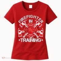 Firefighter In Training Women's T-Shirt thumb 0