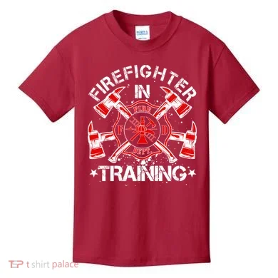 Firefighter In Training Kids T-Shirt