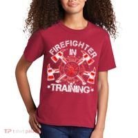 Firefighter In Training Kids T-Shirt thumb 2