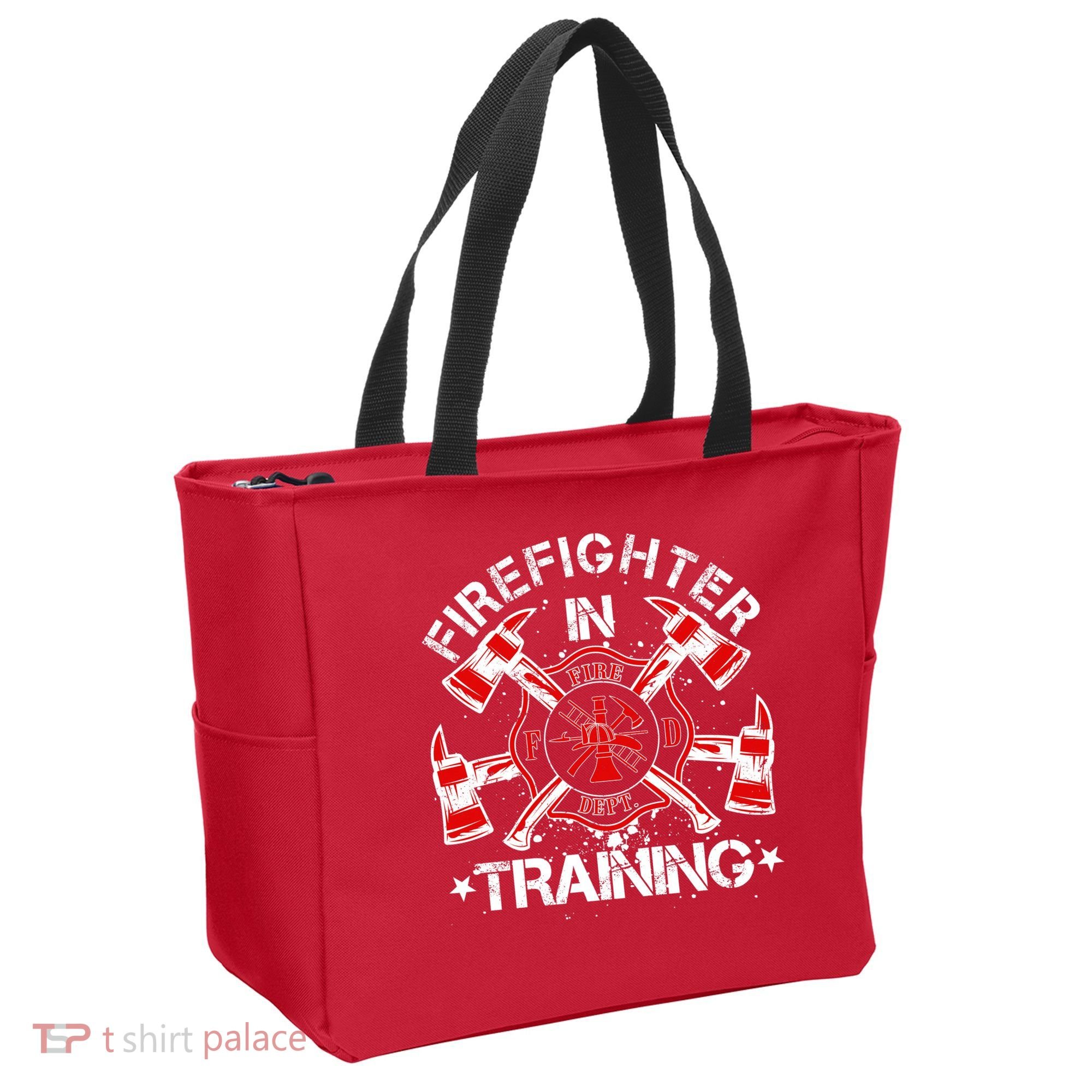 Firefighter In Training Tote Bag