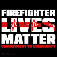 Firefighter Lives Matter Backpack thumb 2