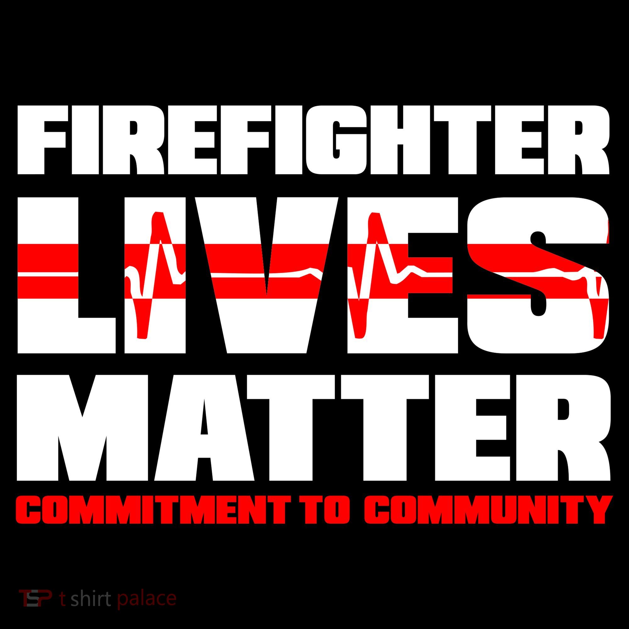 Firefighter Lives Matter Backpack