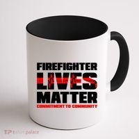 Firefighter Lives Matter Coffee Mug thumb 1