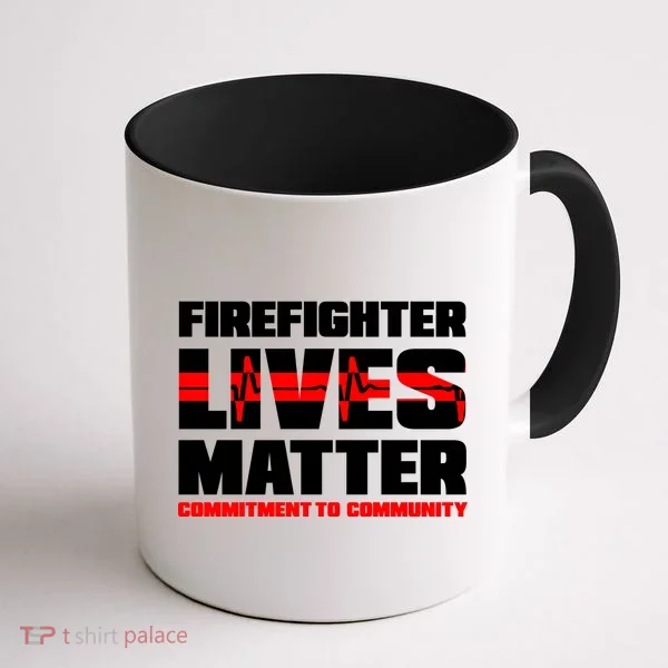 Firefighter Lives Matter Coffee Mug