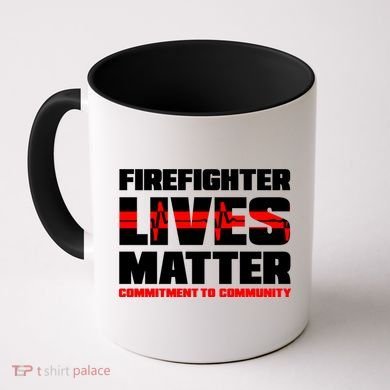 Firefighter Lives Matter Coffee Mug