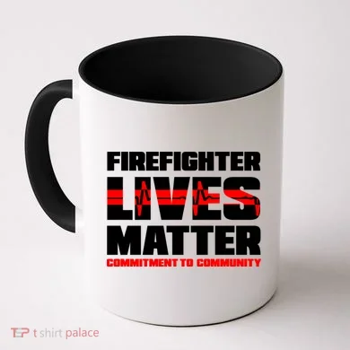 Firefighter Lives Matter Coffee Mug