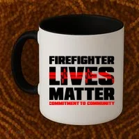 Firefighter Lives Matter Coffee Mug thumb 2