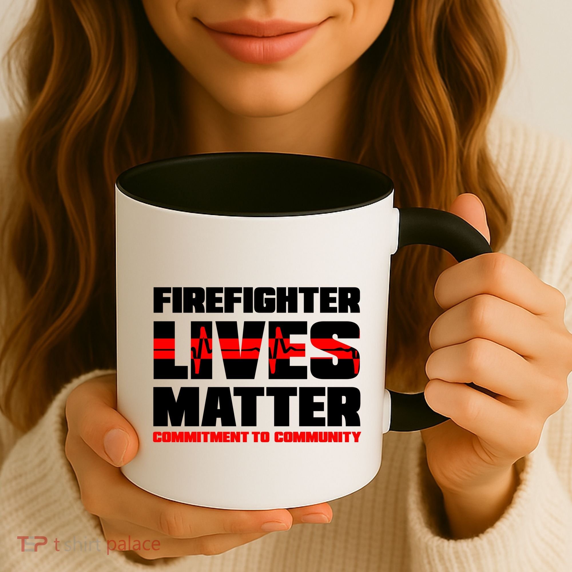Firefighter Lives Matter Coffee Mug