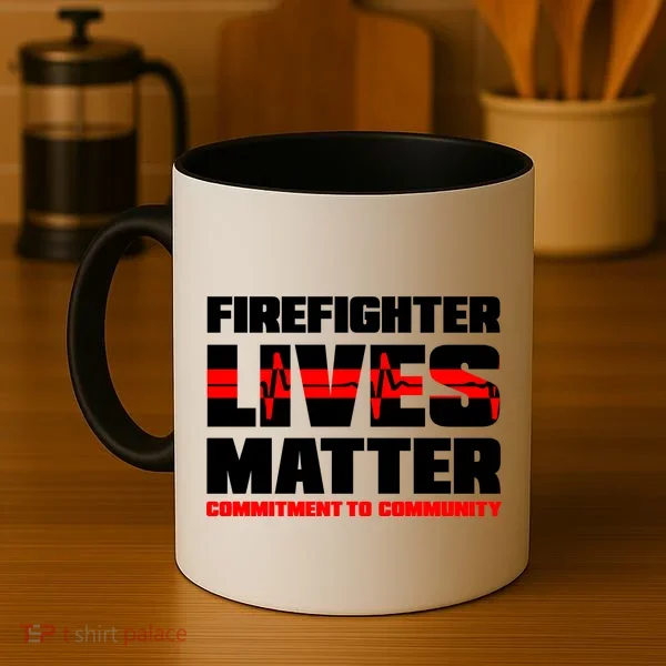 Firefighter Lives Matter Coffee Mug