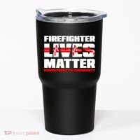 Firefighter Lives Matter Tumbler thumb 0