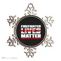 Firefighter Lives Matter Ornament thumb 0
