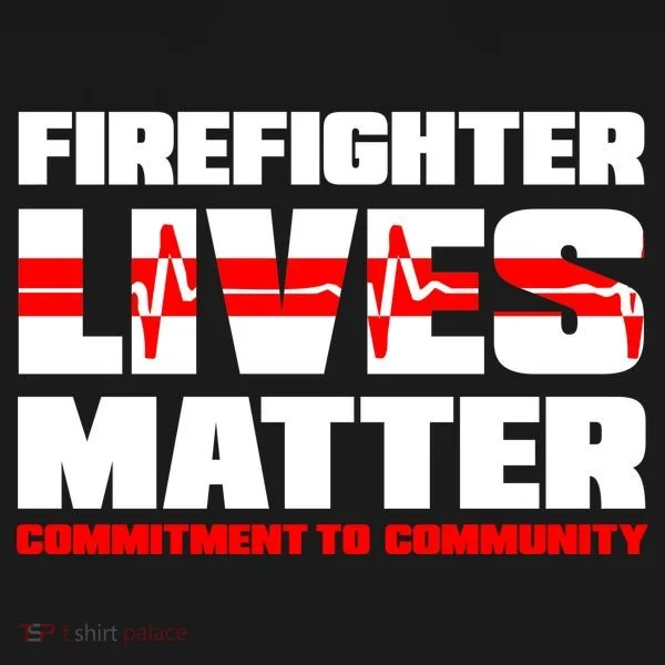 Firefighter Lives Matter Ornament