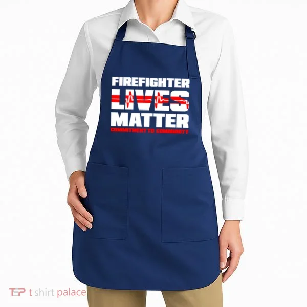 Firefighter Lives Matter Apron