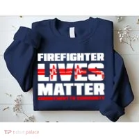 Firefighter Lives Matter Sweatshirt thumb 2