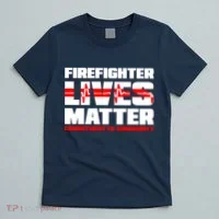 Firefighter Lives Matter T-Shirt thumb 5