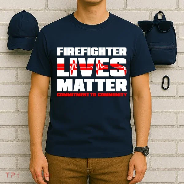 Firefighter Lives Matter T-Shirt