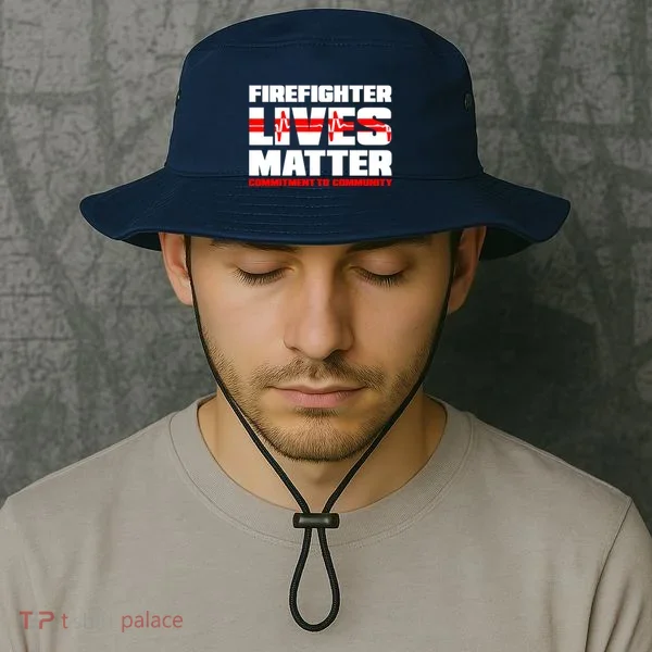 Firefighter Lives Matter Bucket Hat