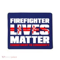 Firefighter Lives Matter Mousepad thumb 0