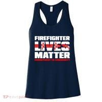 Firefighter Lives Matter Women's Tank Top thumb 0