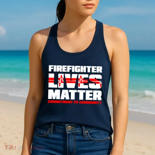Firefighter Lives Matter Women's Tank Top