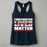 Firefighter Lives Matter Women's Tank Top thumb 3