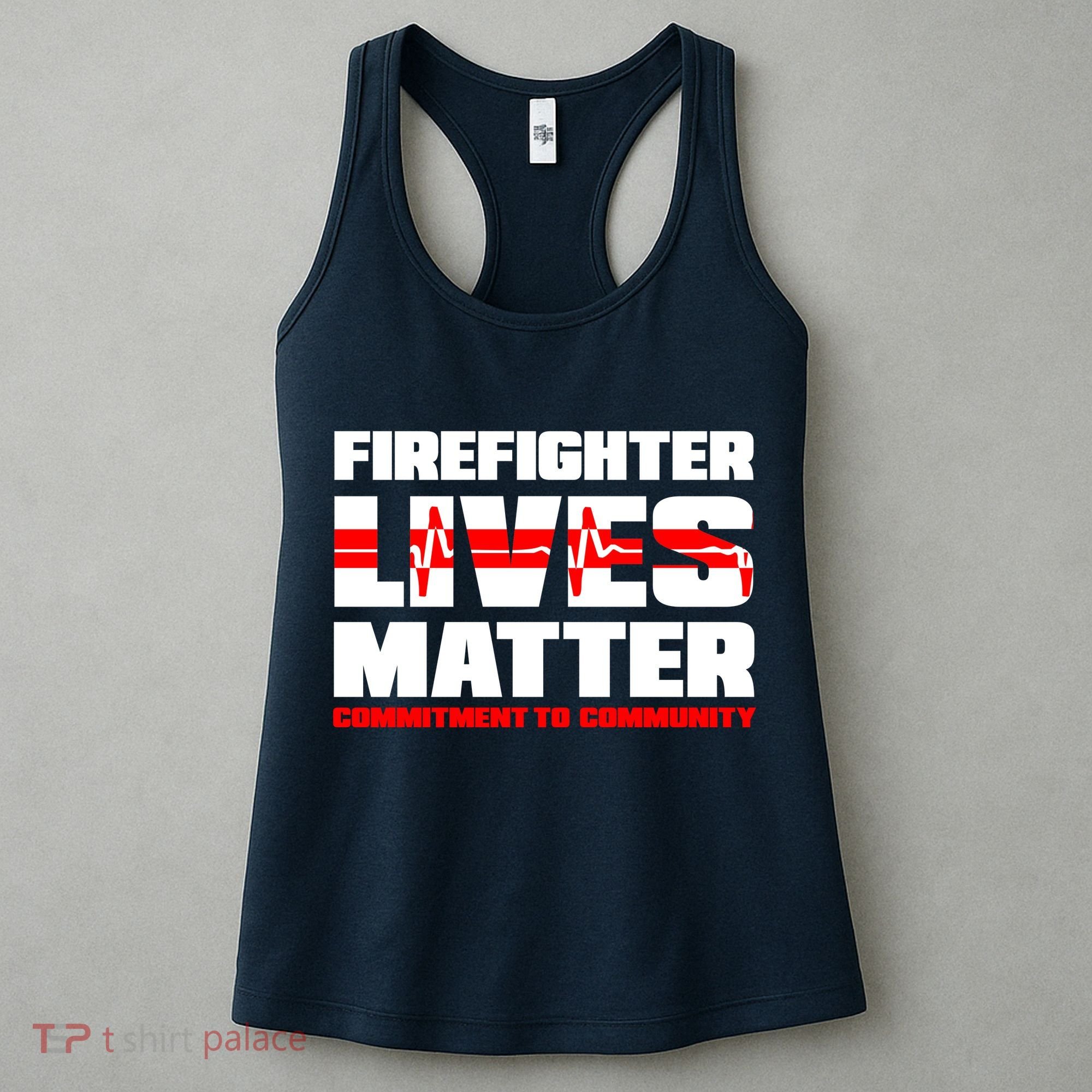 Firefighter Lives Matter Women's Tank Top